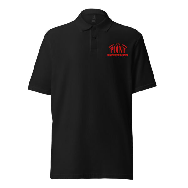 The Point Unisex Piqué Polo Shirt - Image 3