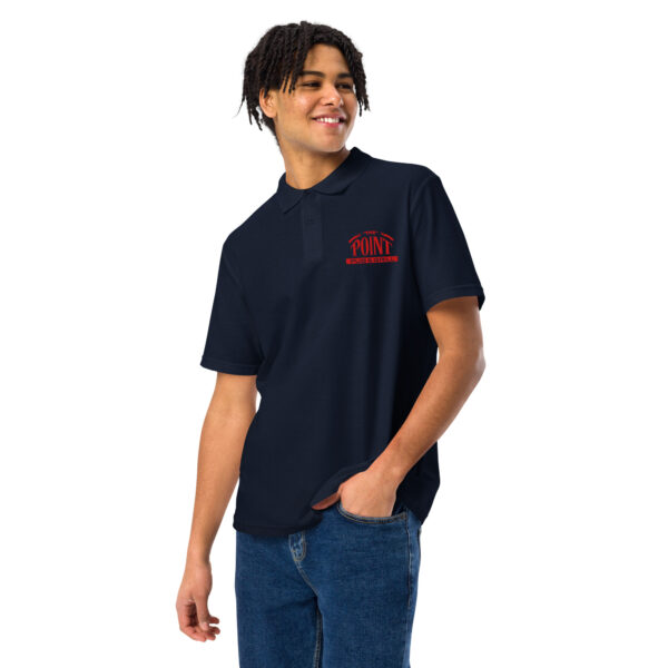 The Point Unisex Piqué Polo Shirt - Image 5