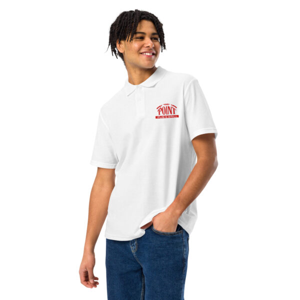 The Point Unisex Piqué Polo Shirt - Image 9