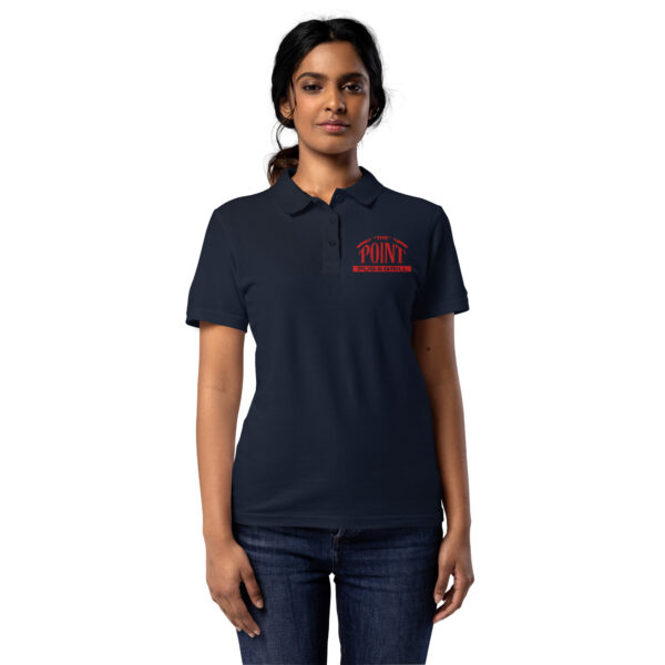 The Point Women’s Piqué Polo Shirt - Image 7