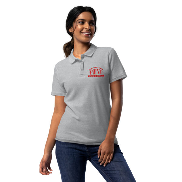The Point Women’s Piqué Polo Shirt - Image 14