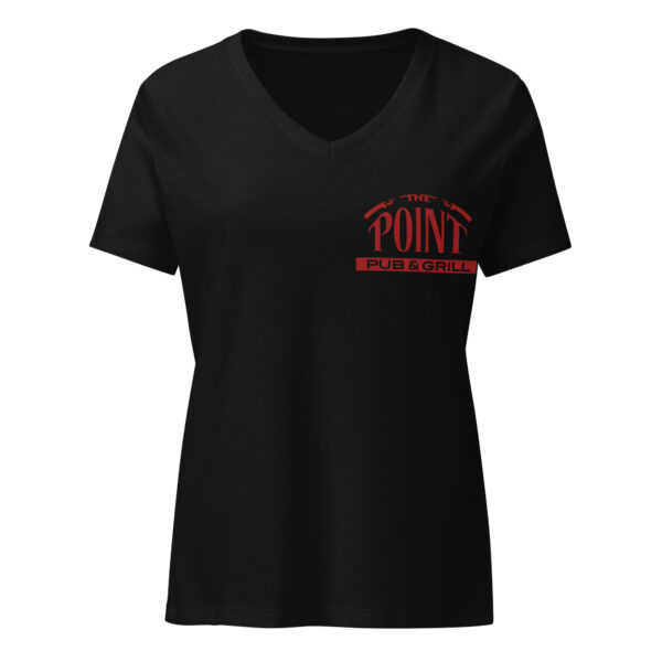 The Point Women’s Relaxed V-Neck T-Shirt - Image 2